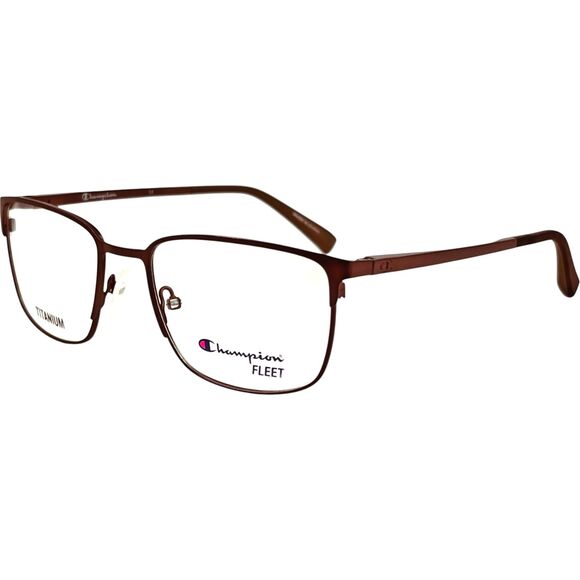 Champion CUFL1006 Mens Eyeglass Frame C02 Matte Brown - Picture 1 of 5